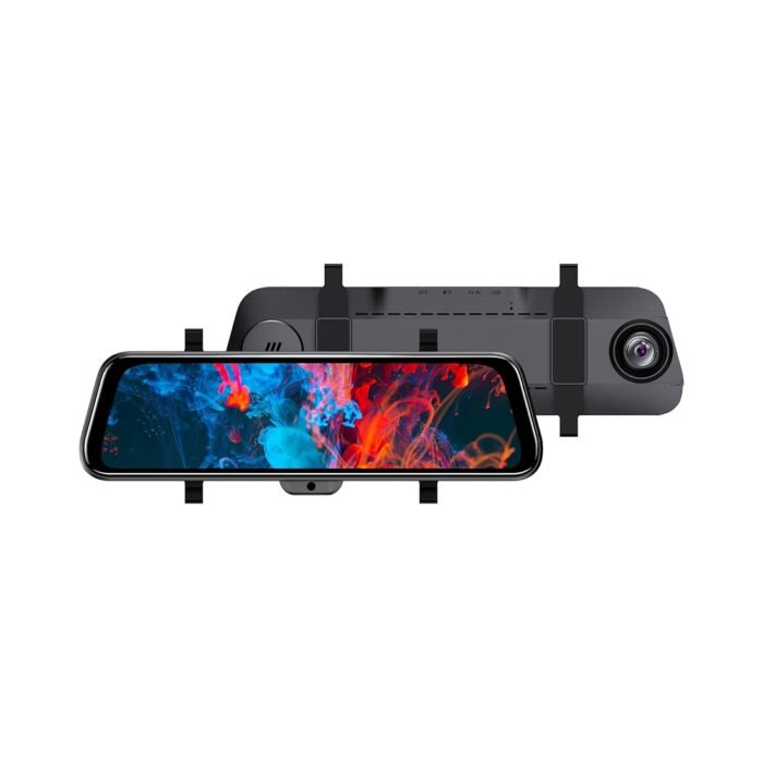Manual Door Mirror For Honda Civic, Black Textured - Image 2